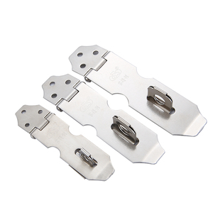 锁牌柜门插销锁扣搭扣明装安全扣铁柜锁抽屉柜子锁箱锁家具锁通用