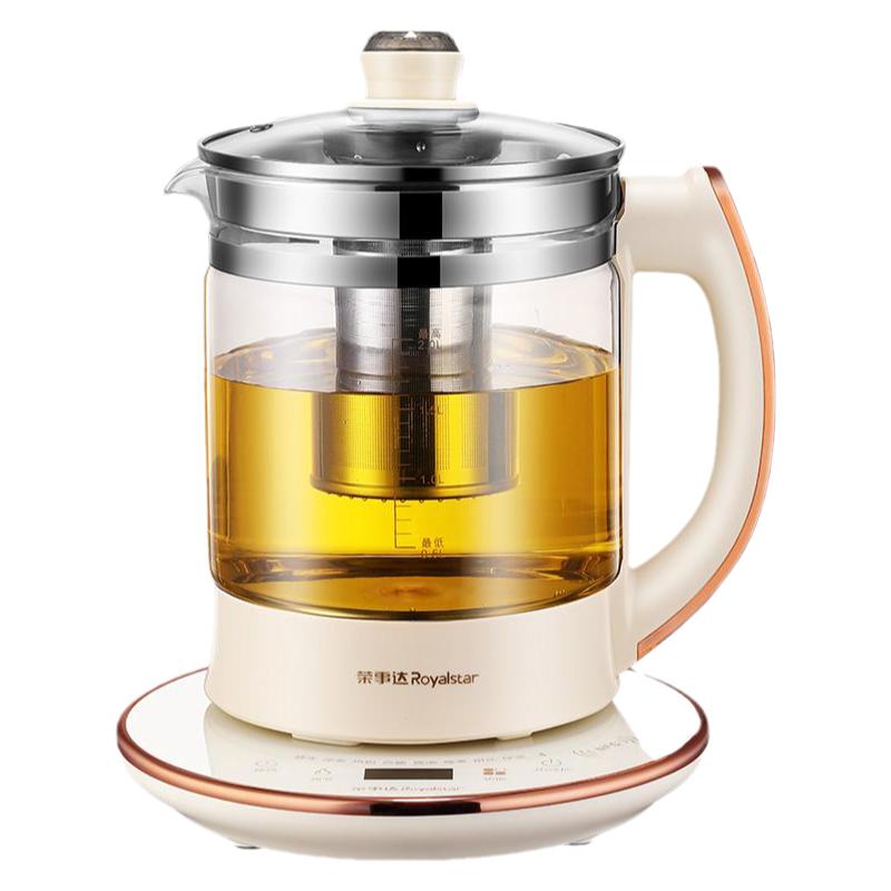 荣事达纯钛养生壶多功能家用办公室煮茶器迷你花茶壶全自动烧水壶