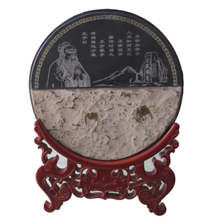 三叶虫化石燕子石奇石古生物礼品收藏招财家居客厅高级摆件包邮