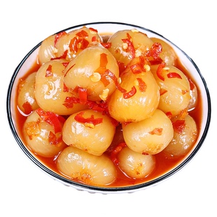 云南水晶藟头即食酸辣甜茭头教头农家新鲜腌制剁椒荞头泡菜下饭菜