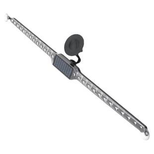 汽车太阳能防追尾警示灯车内充电霹雳游侠爆闪灯免接线装饰LED灯