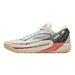 安踏篮球鞋男狂潮6官方正品中帮专业实战耐磨减震回弹防滑运动鞋