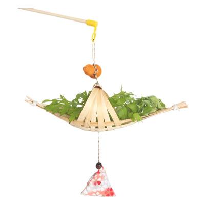 端午节非遗手工diy竹编龙舟