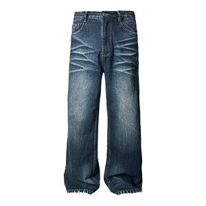 JCAESAR 23SS WAVE WHISKER DENIMS 水波纹牛仔裤 宽松直筒微喇
