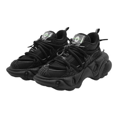 零度宇宙设计潮牌厚底7cm老爹鞋