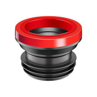 德国YEMO马桶法兰密封圈防臭加厚垫圈加高通用坐便器底部配件大全