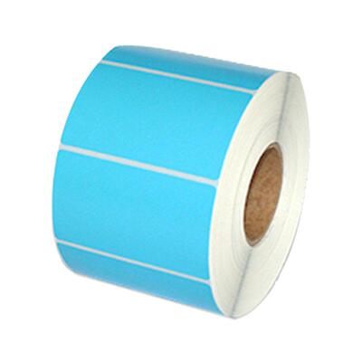 彩色条码标签纸不干胶铜版粘性强