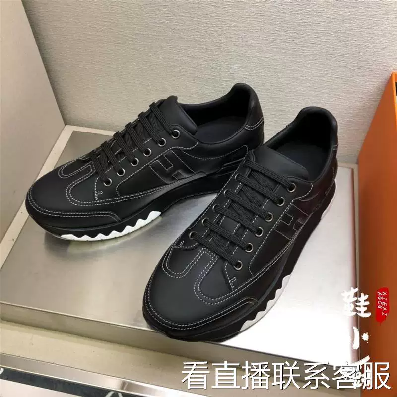 Dowei Hermes/Hermes 23 новые круглые головки, толстая подошва мужские ботинки вязка линий Hermes