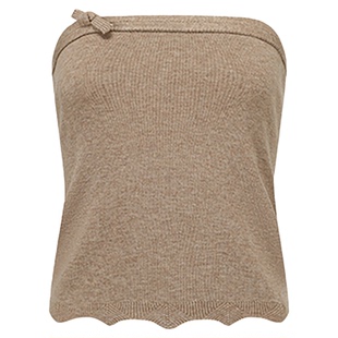 SWAYING/KINT 设计师 26早春新品 羊毛绳结装饰抹胸/半身裙SOLSOL