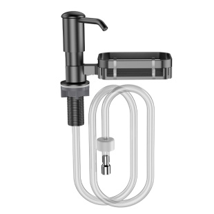 厨房洗洁精压取器洗菜盆水槽按压器皂液器延长管水池洗涤剂瓶泵头