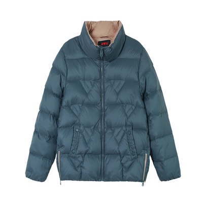 啄木鸟棉服女士2025新款冬季时尚洋气立领小棉袄短款加厚棉衣外套