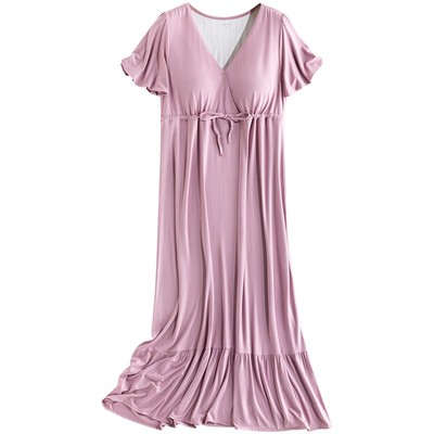 产妇睡裙孕妇生产服产检裙待产裙