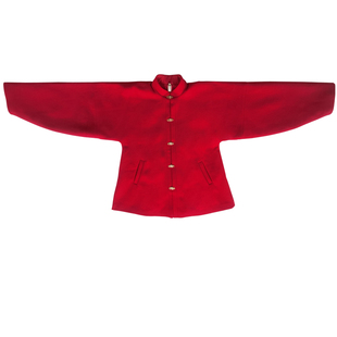 【彩云涧】明制汉服立领弓袋袖 冬款毛呢汉服加厚保暖 日常百搭