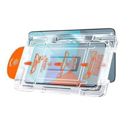 适用红米note14钢化膜成功贴好膜