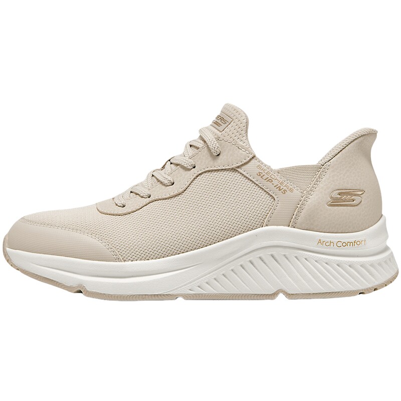 SKECHERS斯凯奇女子BOBS ARCH COMFORT B SWEET休闲鞋117627-NAT
