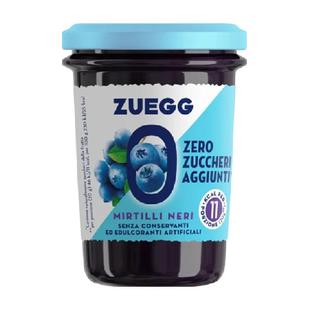 德国进口ZUEGG嘉丽蓝莓无蔗糖果酱面包吐司酱果肉冰淇淋烘焙原料