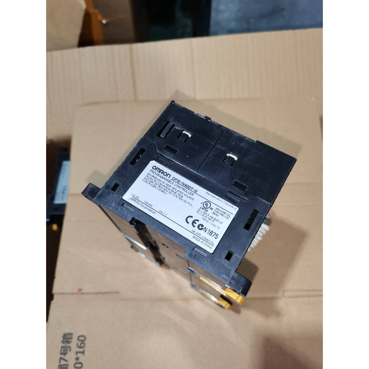 议价CP1E-N40DT-D 欧姆龙PLC模块 拆机包好 功能正