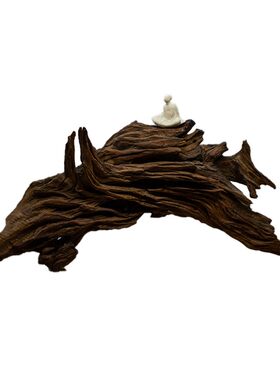 鱼缸沉木草造景素材摆件组合