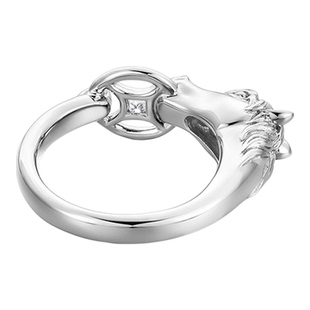 【马上有钱】官方S925纯银戒指男2026新品马年生肖新年情人节礼物