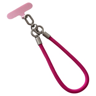 新款纯色手机挂绳7mm粗绳子挂手腕防盗手绳挂件高端质感金属卡扣防丢吊绳钥匙扣ccd相机包包挂饰男女百搭链壳