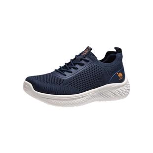 骆驼男鞋2026春季新款轻便舒适软底透气网面健步鞋男士运动休闲鞋