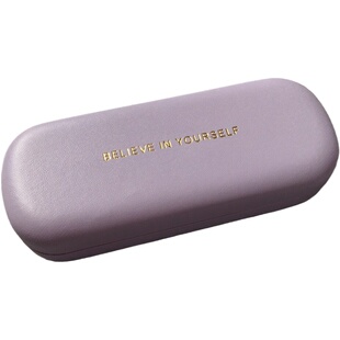 网红韩版少女框架近视眼镜盒ins 便携抗压学生眼镜收纳盒通用款