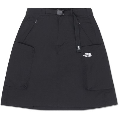 北面UE设计师款女A字机能短裙