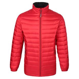 男士轻薄鹅绒羽绒服 大码中年秋冬保暖外套 寒布仕新款爸爸装1556