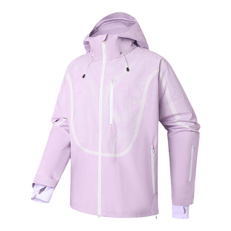 TSI映漾秦奋滑雪服紫色男女套装