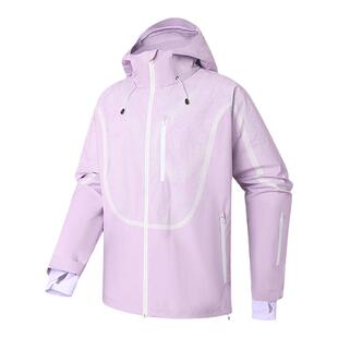 25款TSI映漾 等高线系列紫色滑雪服套装单双板男女同款户外新款