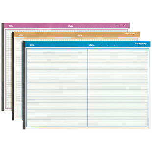 b5拍纸本加厚可撕高颜值ins风横线本超厚横版方格本美拉德思维导图护眼草稿本错题本子考研数学康奈尔笔记本