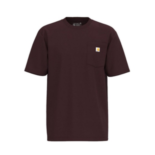 弹跳潮人 Carhartt卡哈特K87经典基础打底工装风男女口袋短袖T恤