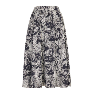 婉甸秋季提花半身裙水墨提花重工蓬蓬裙1243K10RJ3