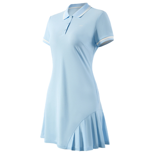 361运动连衣裙羽毛球服女2026新款短袖polo专业连体网球服网球裙