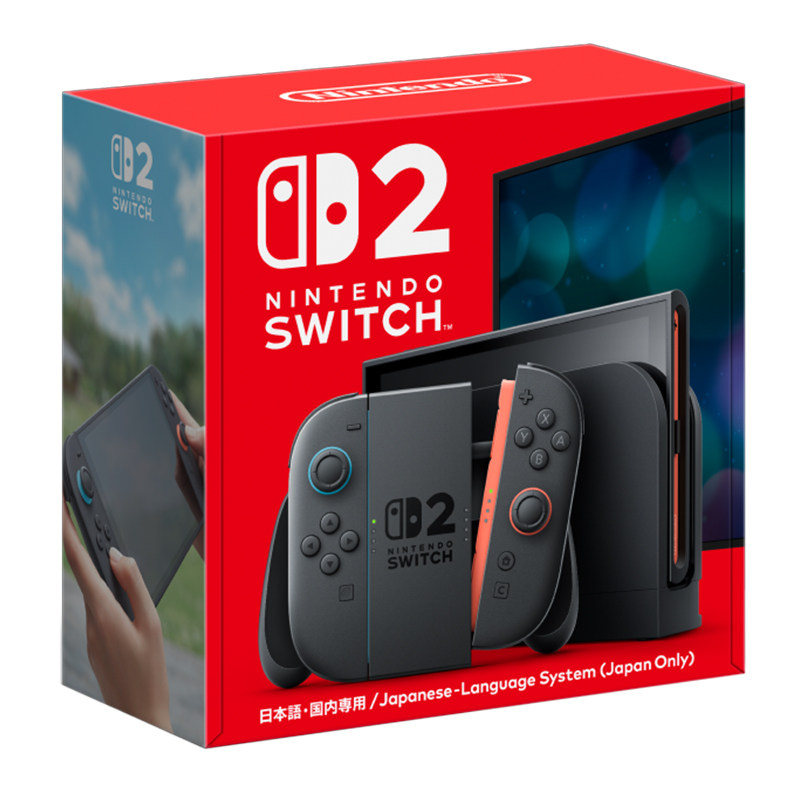 【自营】任天堂 Switch2 家用游戏机 日版 日本本土版 需日版账号(无中文)礼物