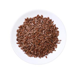 新亚麻籽生籽内蒙古亚麻籽胡麻子杂粮粗粮5斤可炒熟磨粉