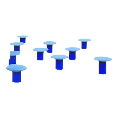 沃尔克 公园广场健身器材梅花桩户外路径公园健身器材户外路径小