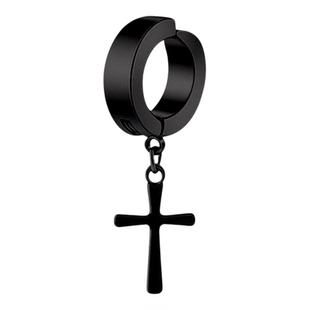 十字架耳骨夹无耳洞男士耳夹高级感冷淡风男生耳饰2026年新款耳环