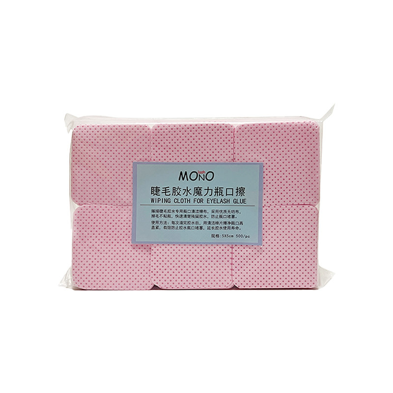擦布胶水清洁棉片嫁接睫毛胶水专用瓶口美甲美睫工具假睫毛卸甲巾