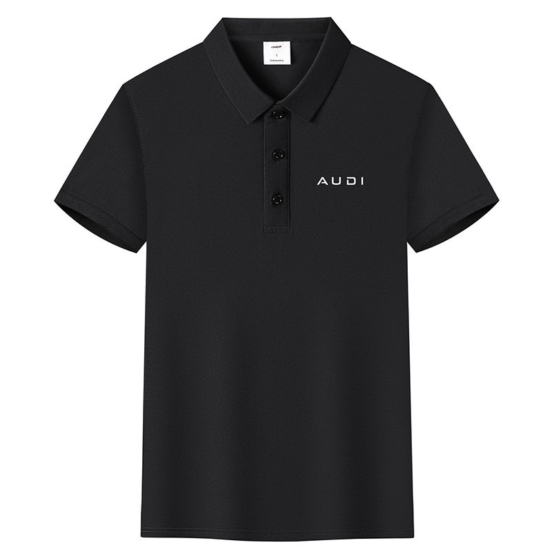 新款上汽奥迪工作服POLO衫短袖