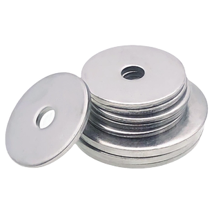 304不锈钢加大加厚平垫片金属垫圈介子M2M2.5M3M4M5M6M8M10M12M14