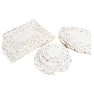 花边纸吸油纸装饰花底纸蛋糕点心餐盘垫纸通花纸花边纸酒店烘焙纸