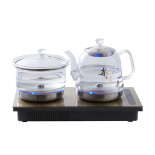 全自动底部上水电热烧水壶泡茶桌专用嵌入式茶台一体机电磁煮茶炉