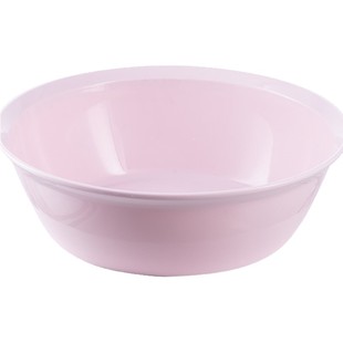 茶花脸盆家用加厚塑料盆大小组合盆子宝宝婴儿洗衣盆儿童脚盆耐用