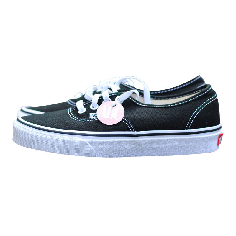 VANS AUTHENTIC黑白低帮帆布鞋经典款男鞋女鞋休闲滑板鞋0EE3BLK