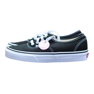 VANS AUTHENTIC黑白低帮帆布鞋经典款男鞋女鞋休闲滑板鞋0EE3BLK