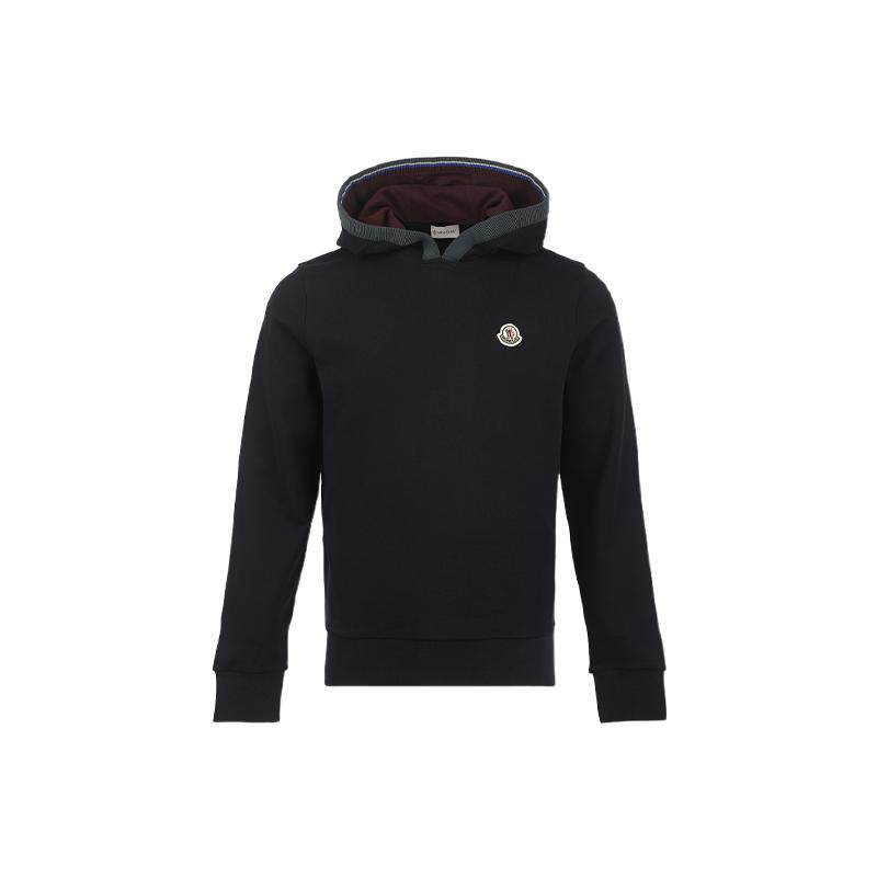 【自营】Moncler/盟可睐男士FW26撞色设计兜帽宽松休闲连帽卫衣