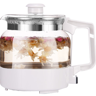 万迪王全玻璃养生壶玻璃底电煮茶壶家用烧水壶煎药壶燕窝壶一体机