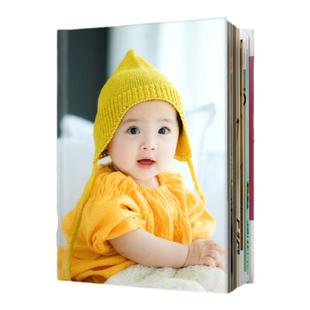 宝宝照片书定制作相册本毕业纪念册儿童成长记录照片打印成杂志册