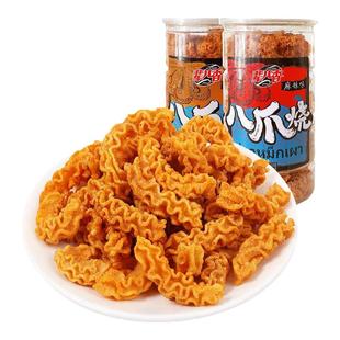 辈儿香八爪烧锅巴网红爆款吃货零食出游小吃怀旧休闲食品桶装大份